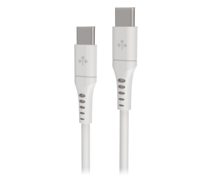Kabel Hune Kabel USB-C do USB-C 3m Snow White